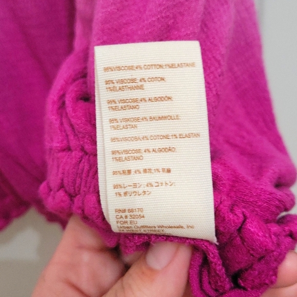 Free People *Cora Lee Ombre Ruffled Tank Top/ M - Picture 7 of 7